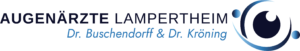 Logo Augenaerzte Lampertheim mit Schrift